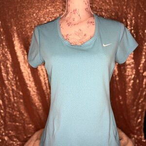 Nike Women's Light Blue Short Sleeve Tee